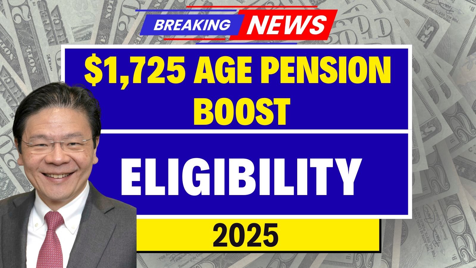 $1,725 Age Pension Boost