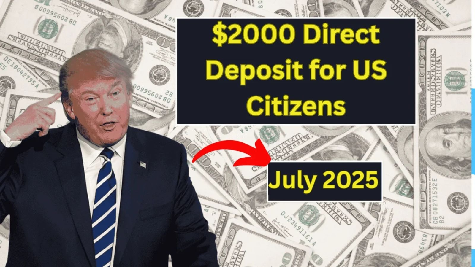 $2,000 Direct Deposit